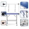 Large Size 46" Grooming Table for Pet Dog and Cat with Adjustable Arm and Clamps Large Heavy Duty Animal grooming table