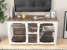 Wooden Cat House, cat villa, cat cages indoor, TV stand with cat house